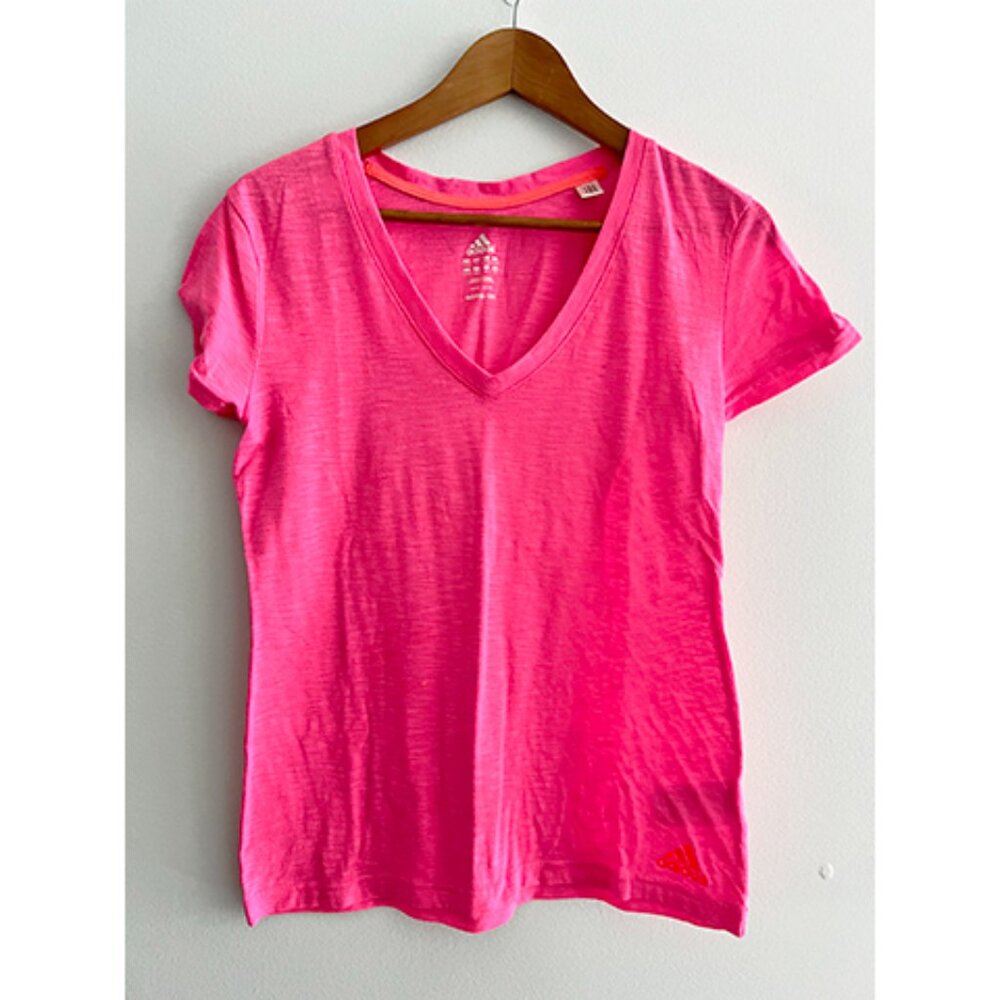 Adidas,- Shirt - Pink - Size Small